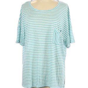 Caslon Short Sleeve Linen-Blend Tee